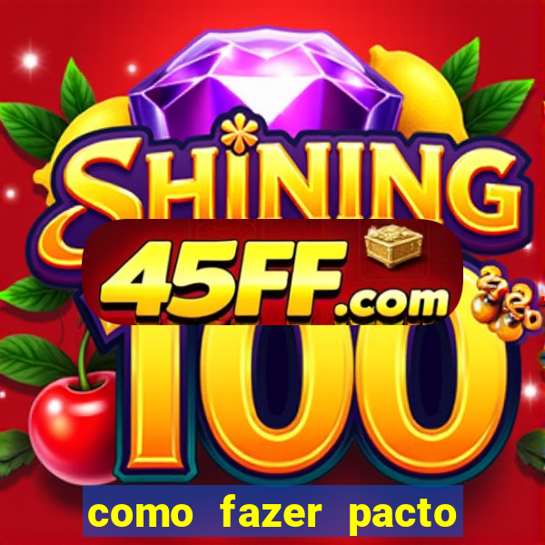 como fazer pacto com sao cipriano